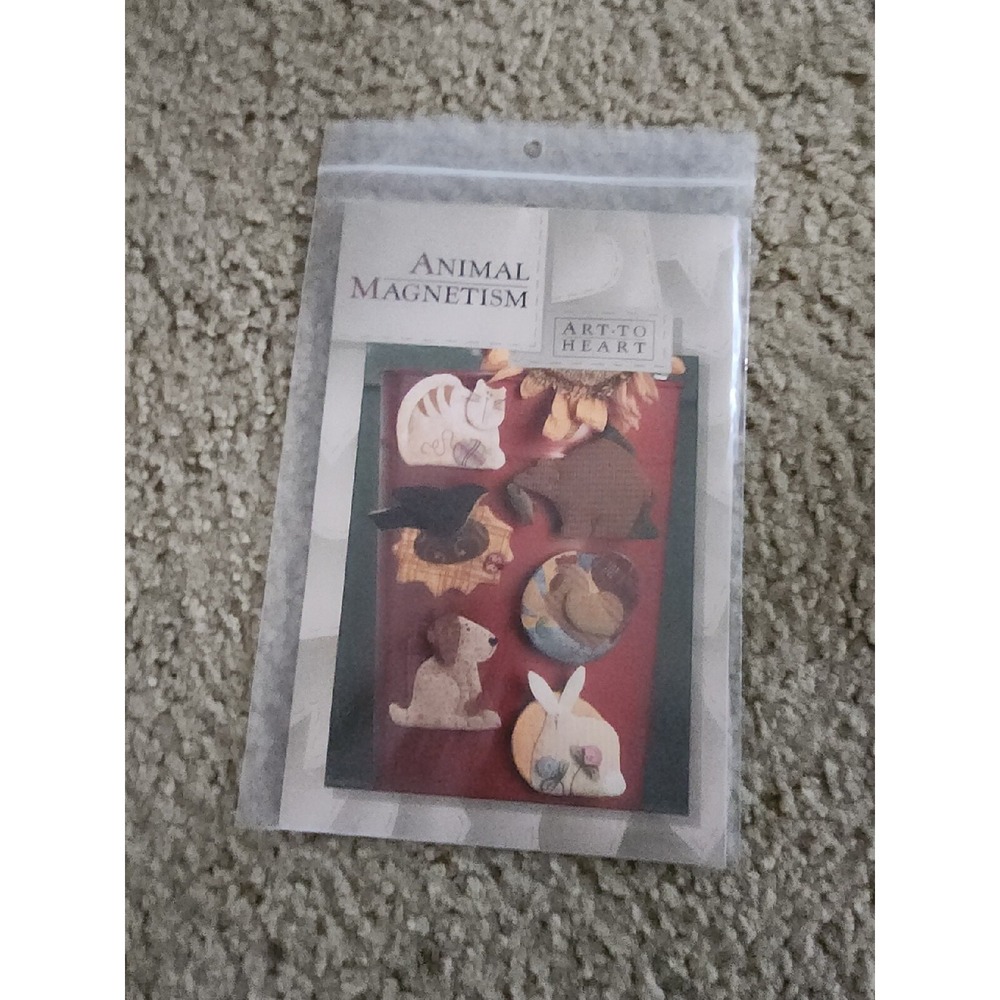 Animal Magnets Sewing Project Animal Magnetism Art To Heart Nancy Halvorsen‎